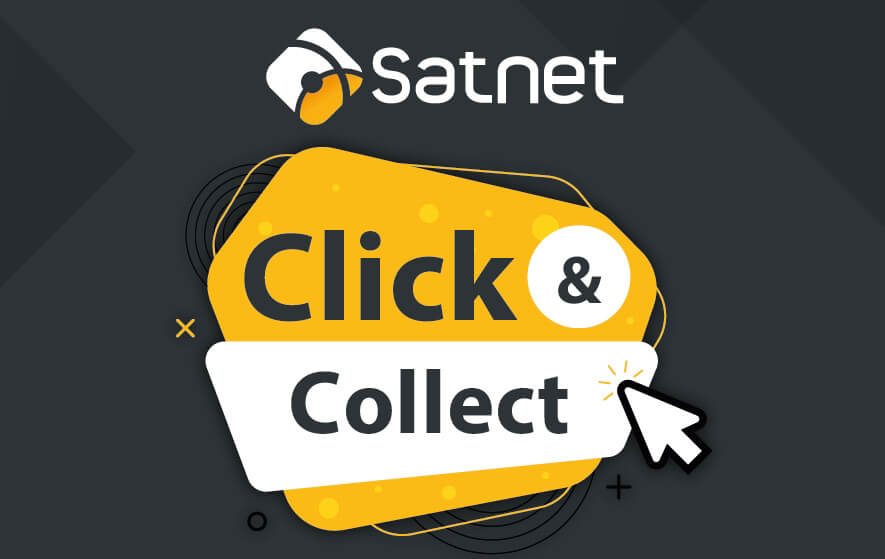 Satnet : Click and Collect, rien de plus simple pour vos commandes de matériel informatique !